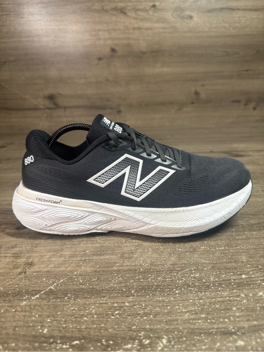 New Balance Fresh Foam X 880v15 Mens 10 Black White Running Shoes M880B15